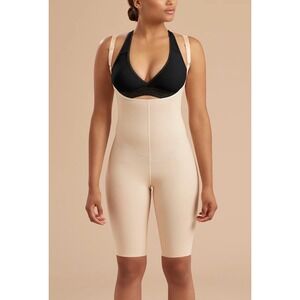 Marena Recovery SFBHS2 Girdle High Back Compression Bodysuit Beige XL NIB